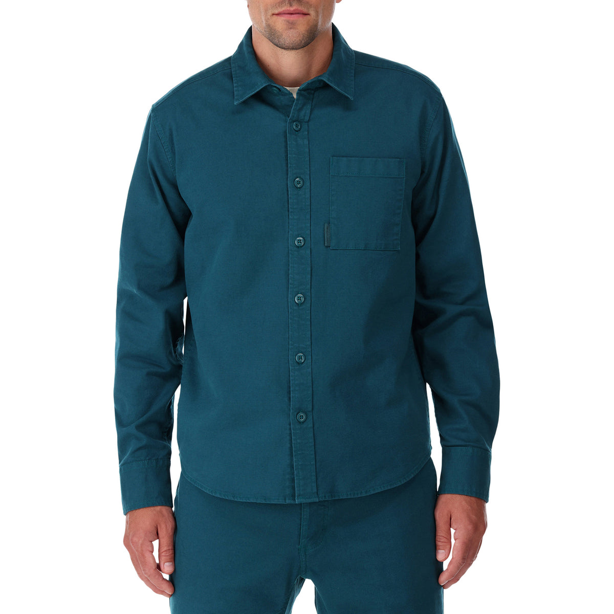 Topo Designs Dirt Long-Sleeve Shirt - Men's Pond Blue