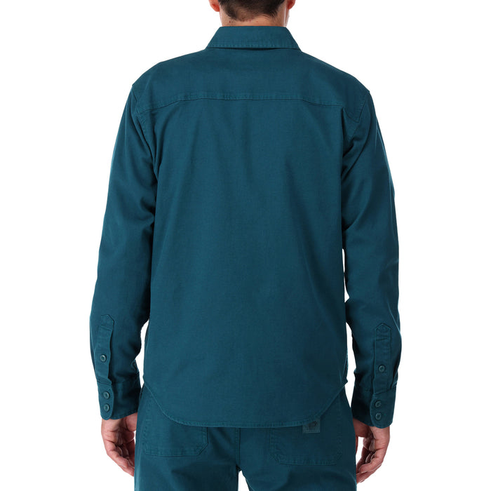 Topo Designs Dirt Long-Sleeve Shirt - Men's Pond Blue