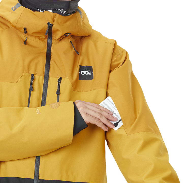Picture Organic Object Jacket - Men's Camel/Black