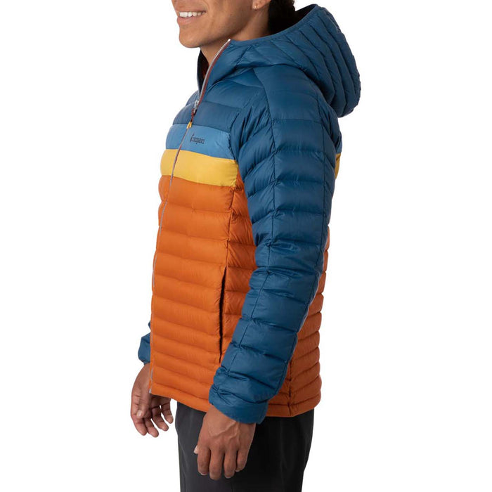 Cotopaxi Fuego Hooded Down Jacket - Men's Indigo & Mezcal