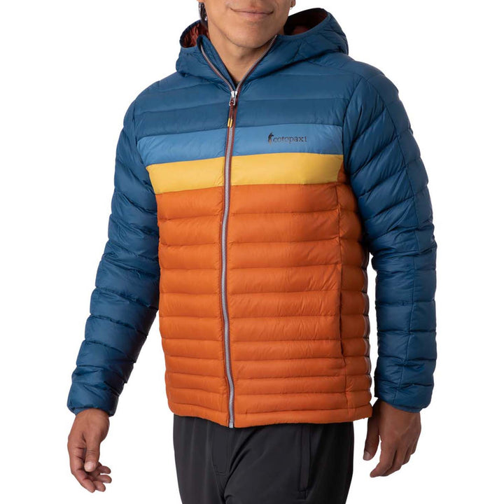 Cotopaxi Fuego Hooded Down Jacket - Men's Indigo & Mezcal