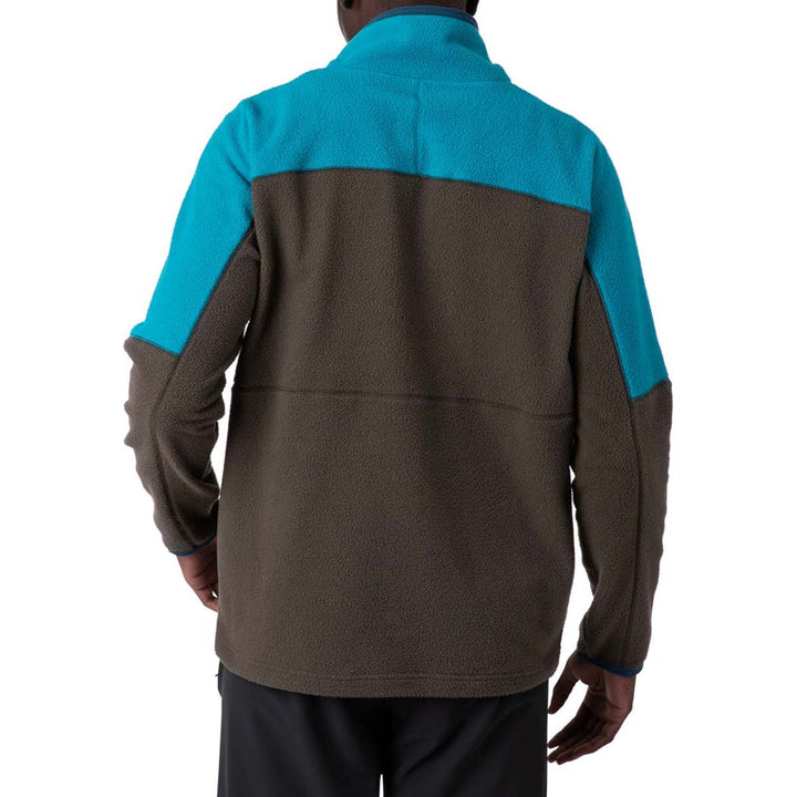 Cotopaxi Abrazo Half-Zip Fleece Jacket - Men's Mineral Blue & Iron