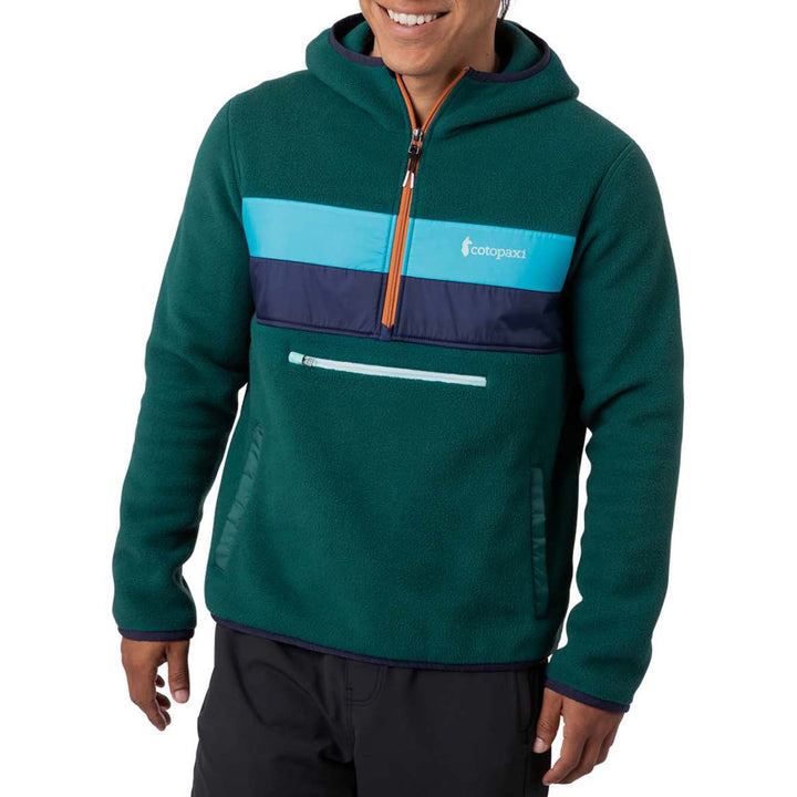 Cotopaxi Teca Fleece Hooded Half-Zip Jacket - Men's Edamame
