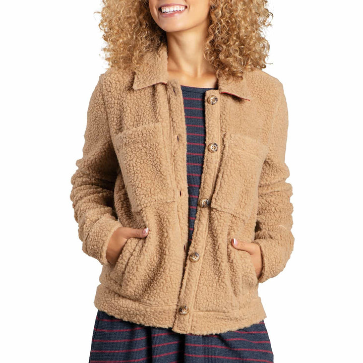 Toad & Co Sespe Sherpa Shirt Jacket - Women's London Fog
