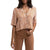 Rhythm Elisa Cropped Shirt - Women's Cinnamon