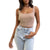 Rhythm Lila Knitted Cropped Top - Women's Mocha