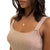 Rhythm Lila Knitted Cropped Top - Women's Mocha