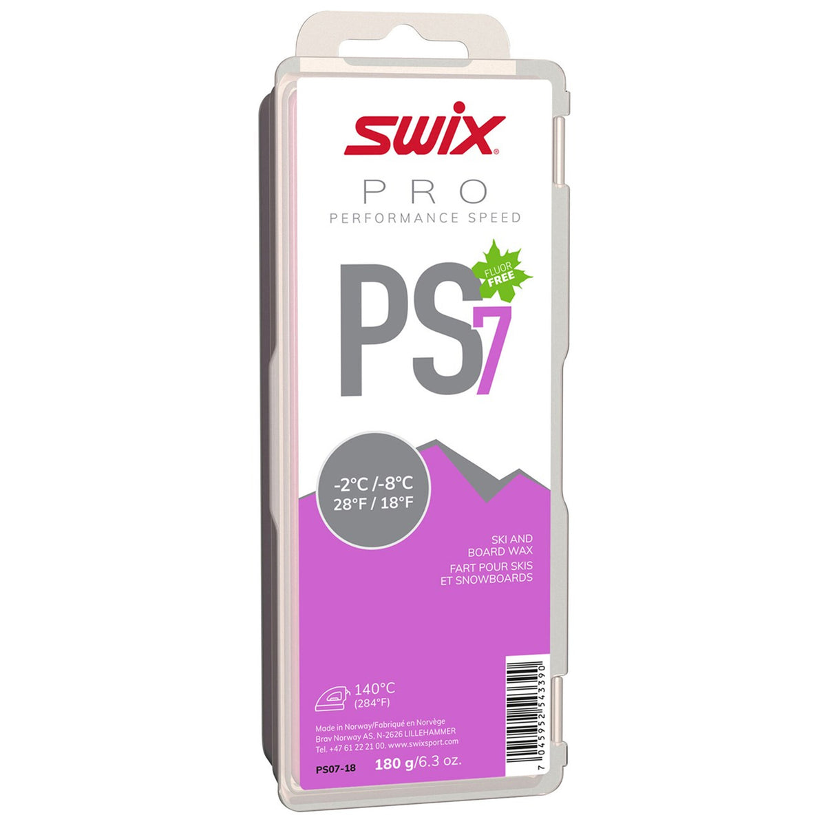 SWIX PS07 Violet Wax 180g None