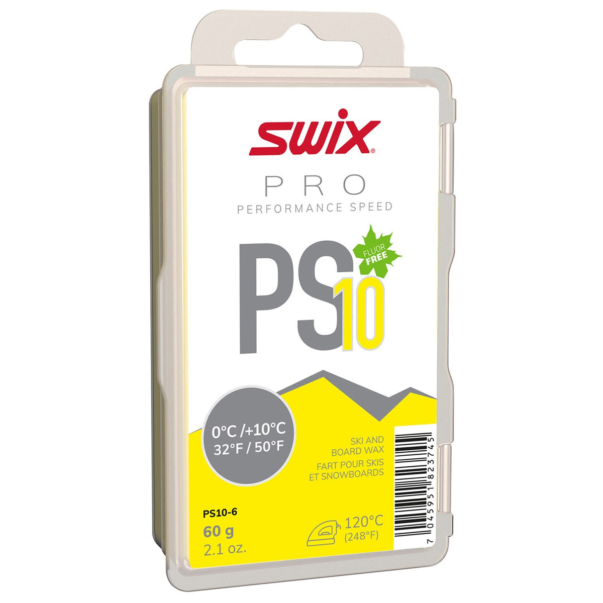 SWIX PS10 Yellow Wax 60g None