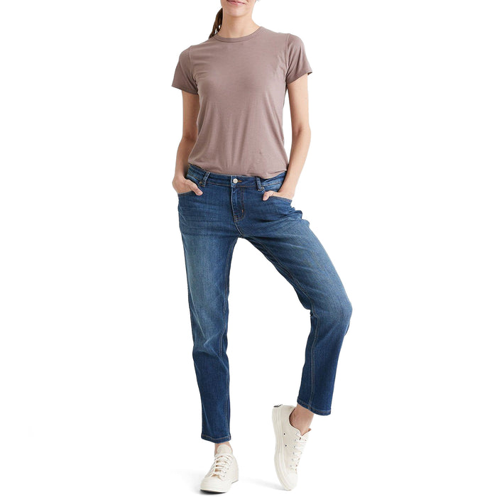 DU/ER Performance Denim Girlfriend Jeans - Women's Heritage Blue