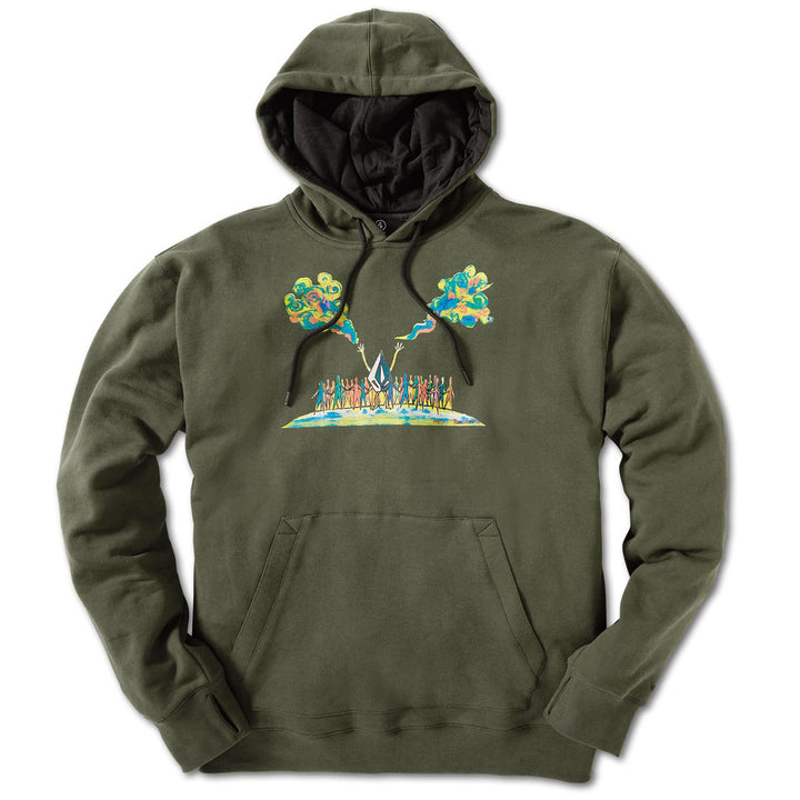 Volcom DI Pullover Fleece - Men's Saturated Green