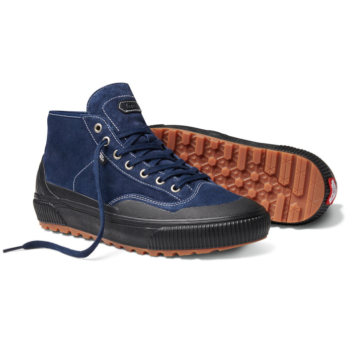 Vans Destruct Mid MTE-1 Shoes - Men's Dress Blue/Black