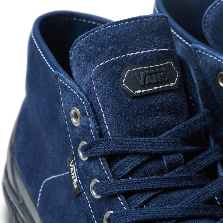 Vans Destruct Mid MTE-1 Shoes - Men's Dress Blue/Black