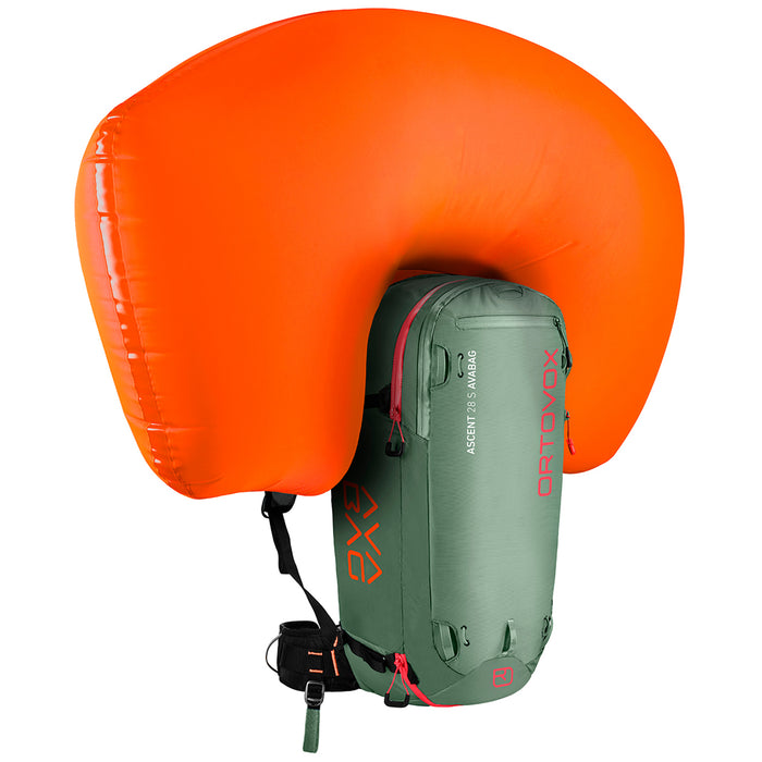 Ortovox Ascent 28L S Avabag Kit Airbag Green Isar