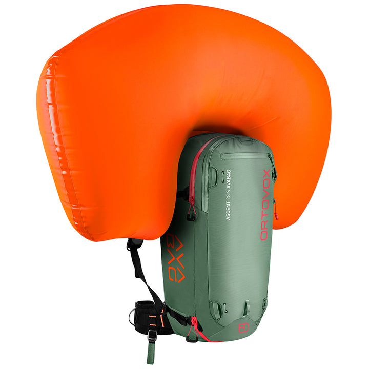 Ortovox Ascent 28L S Avabag Kit Airbag Green Isar