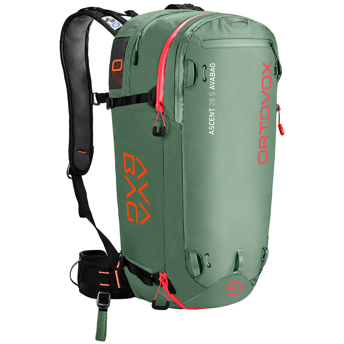 Ortovox Ascent 28L S Avabag Kit Airbag Green Isar