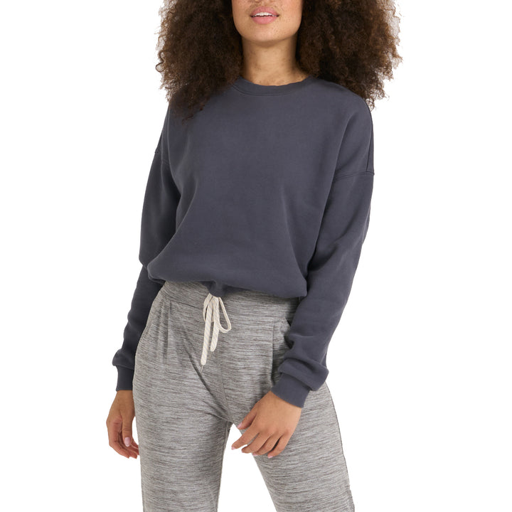 Vuori Restore Mock Neck Sweater - Women's Azure