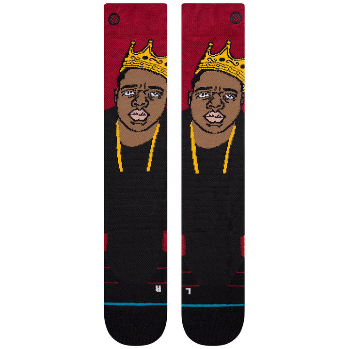 Stance Biggie Resurrected Snow Socks Black