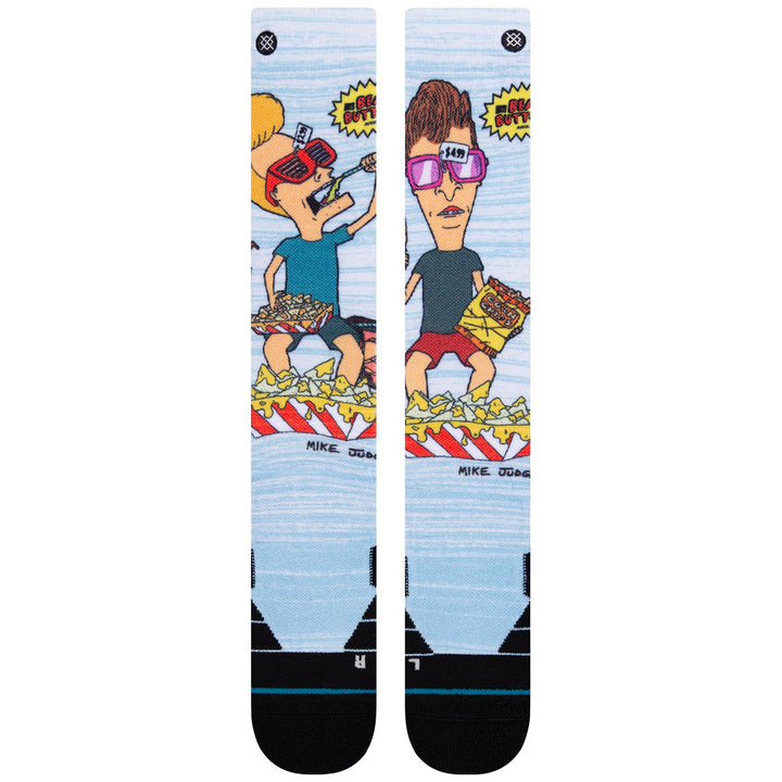 Stance Nachos Rule Snow Socks Blue