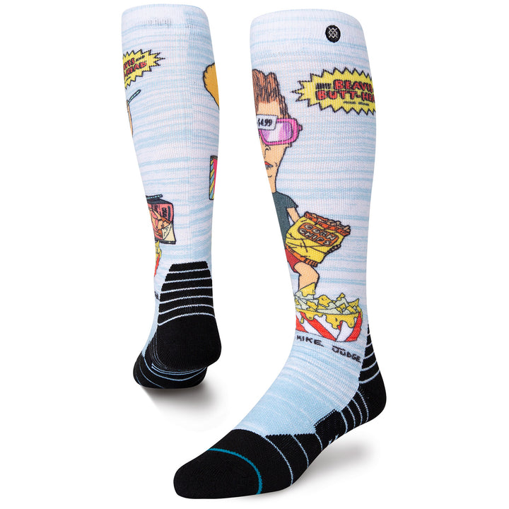 Stance Nachos Rule Snow Socks Blue