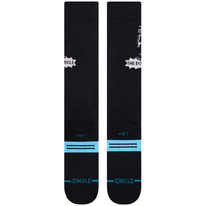 Stance Bomb Hole Snow Socks Black