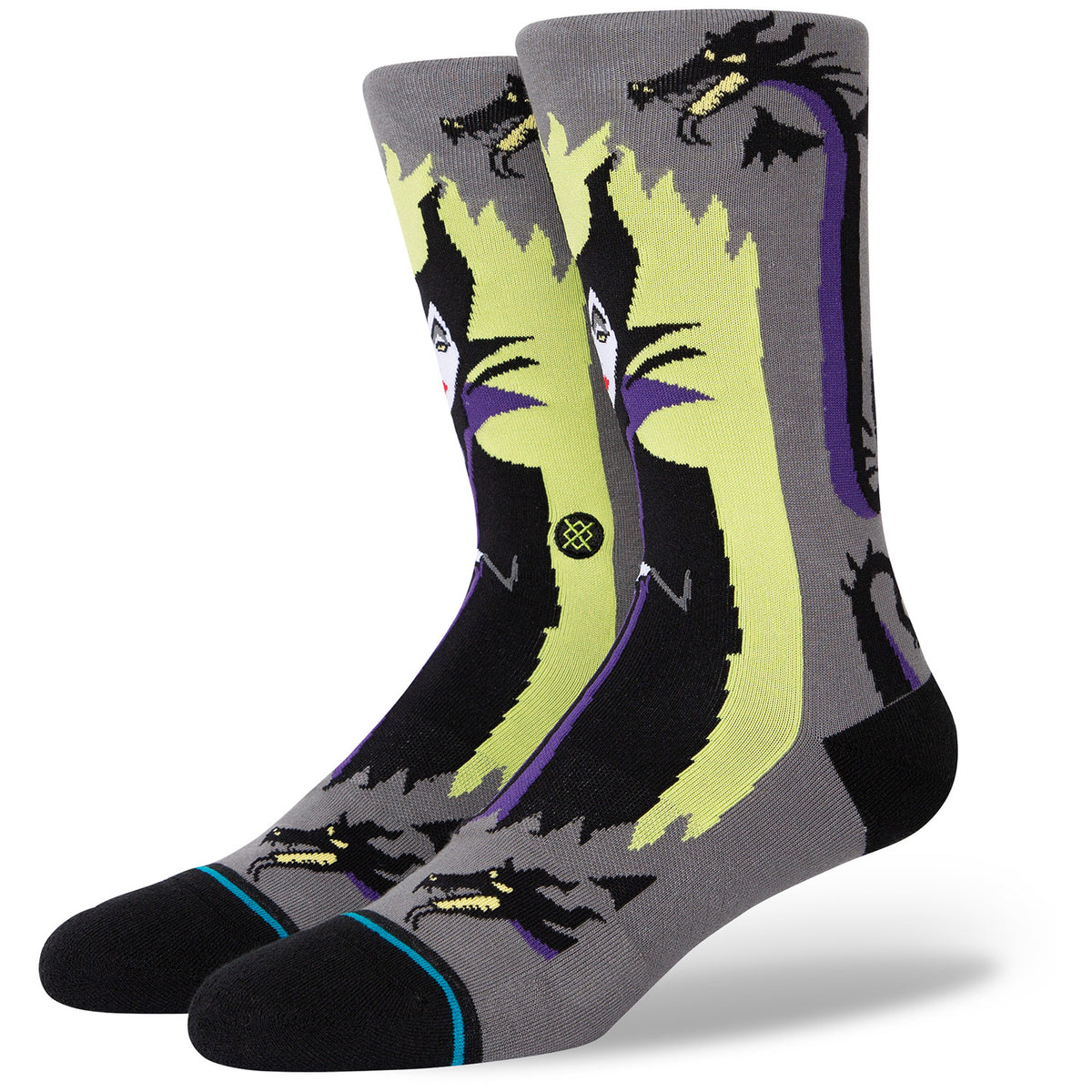 Stance Maleficent Socks Grey