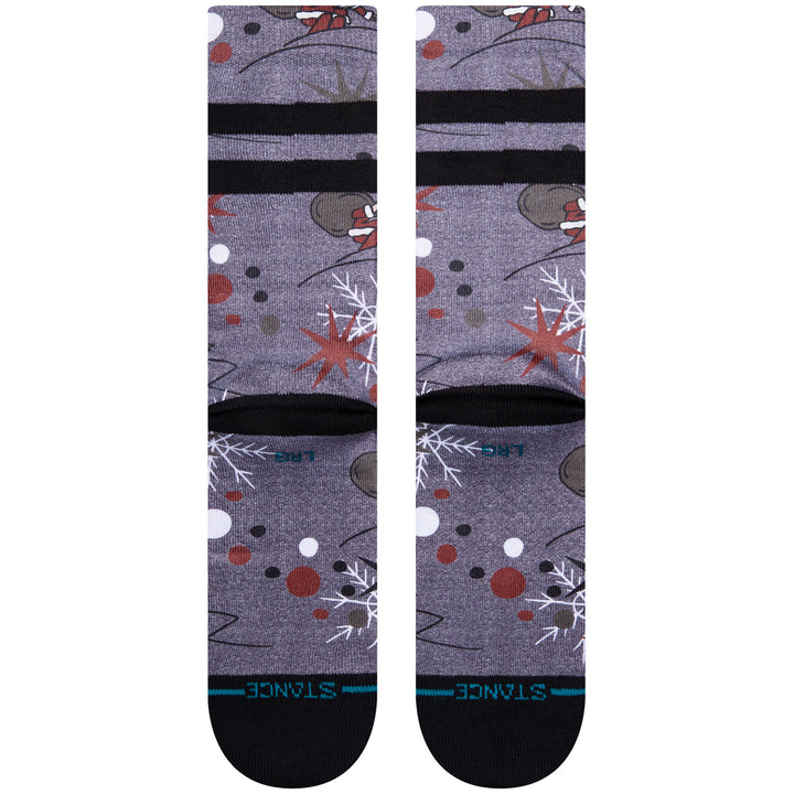 Stance Shredding Santa Socks Black