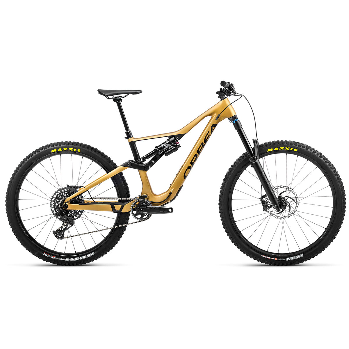 Orbea Rallon M10 Complete Mountain Bike 2022 Golden Sand/Black