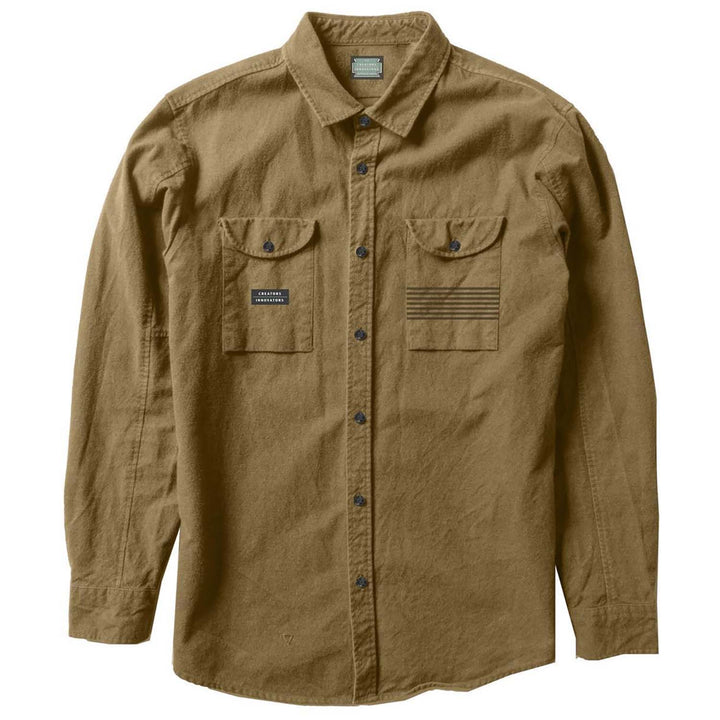 Vissla Creators 204 Eco Long-Sleeve Flannel - Men's Husk