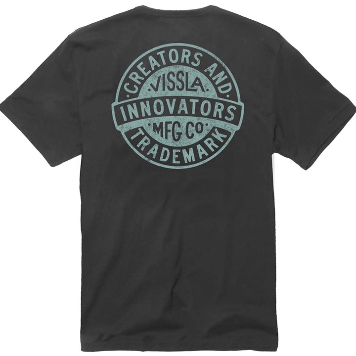 Vissla Creators Badge Organic Pocket T-Shirt - Men's Phantom