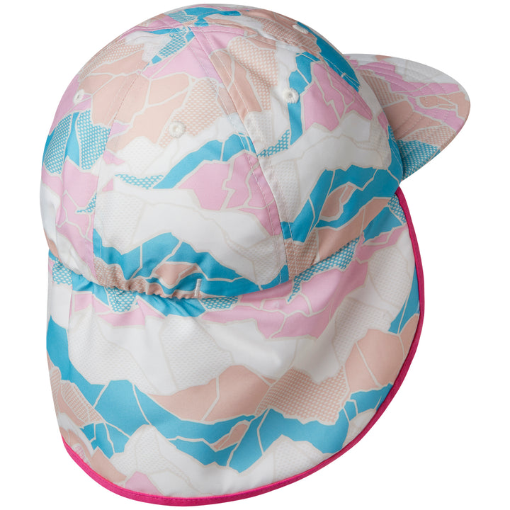 The North Face Littles Class V Sun Buster Hat Lilac Sachet Pink Mountain Camo Print