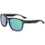 Dragon Monarch H20 Sunglasses Matte Black/Luma Lens Green Ion Polarized