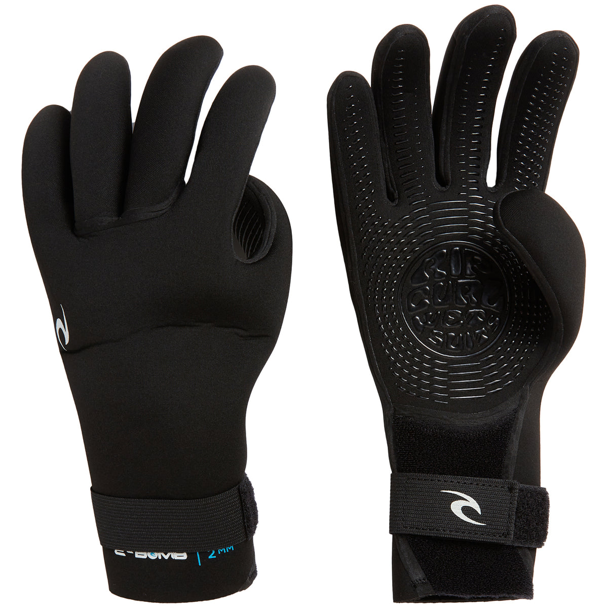 Rip Curl 2mm E-Bomb Stitchless Wetsuit Gloves Black