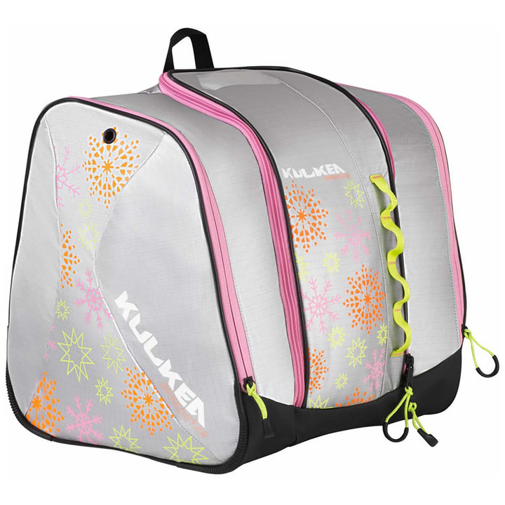 Kulkea Speed Star Boot Bag - Kids' Silver/Pink/Lime/Tangerine