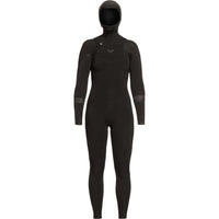 Roxy 5/4/3 Syncro Chest Zip GBS Hooded Wetsuit - Women's Black/Jet Black::Black/Jet Black