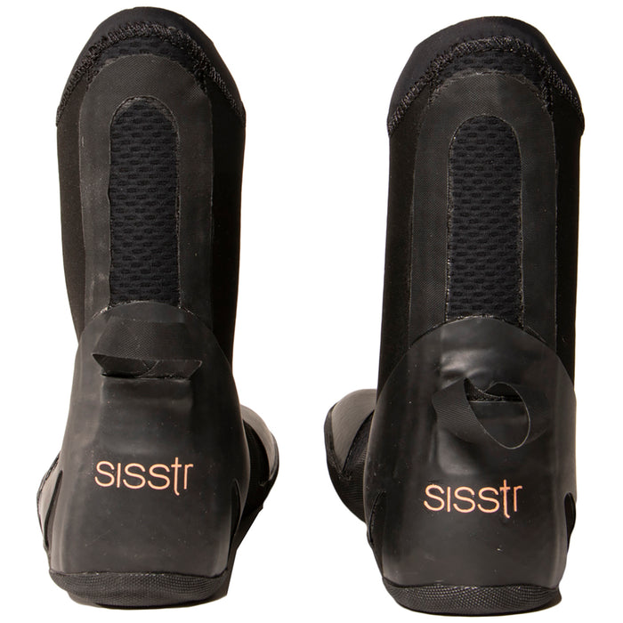 Sisstrevolution 3mm Split Toe Wetsuit Boots - Women's Solid Black