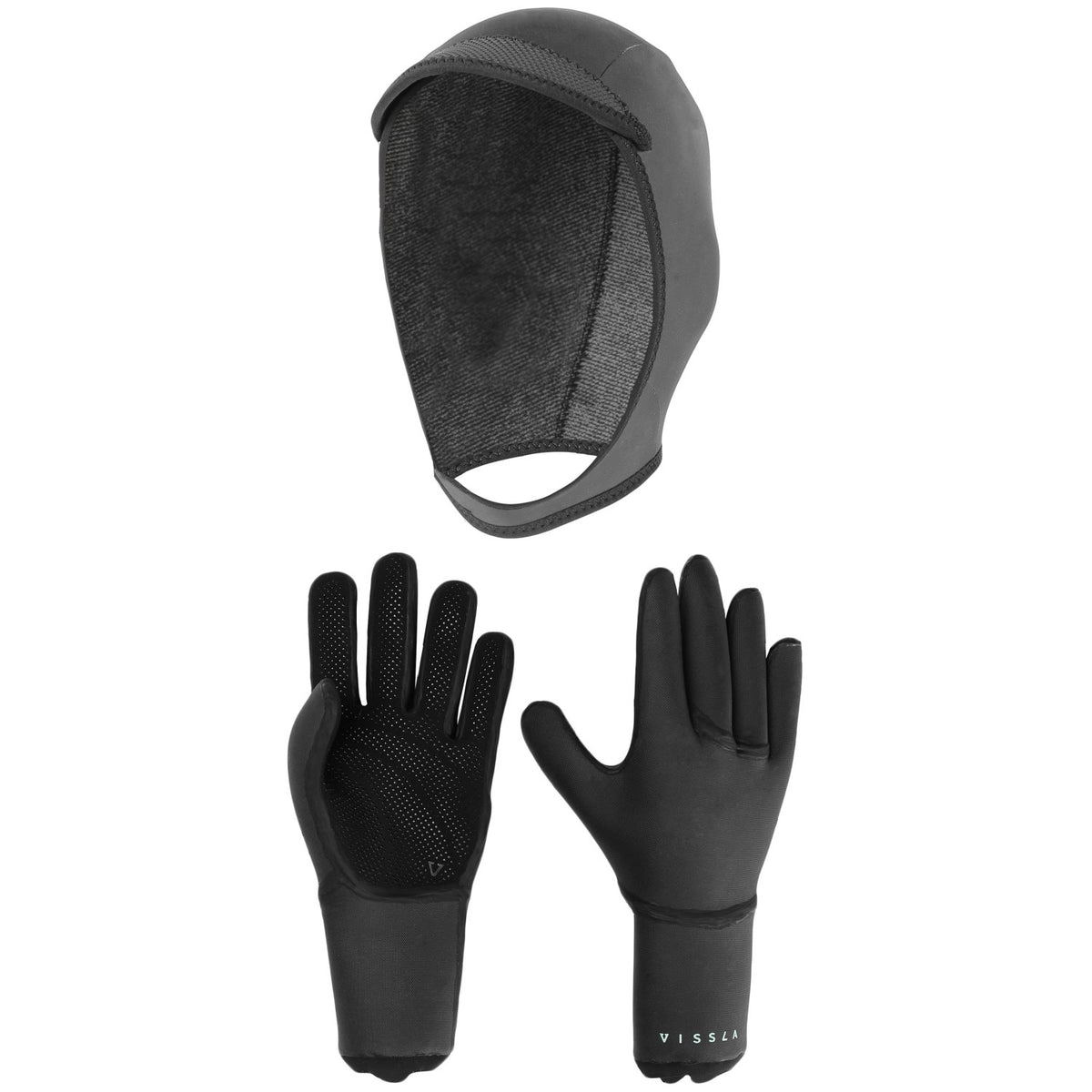 Vissla 3mm 7 Seas Wetsuit Hood + 3mm 7 Seas Wetsuit Gloves