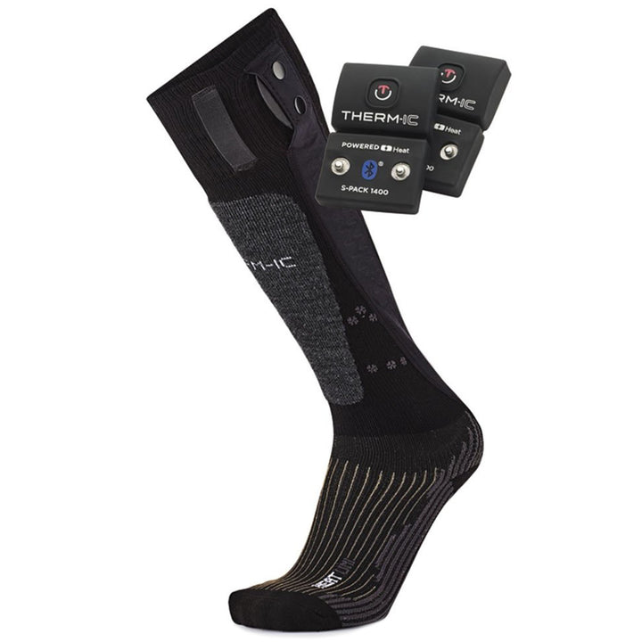 Therm-ic Sock Set Heat Fusion Uni + S-Pack 1400B Socks Black