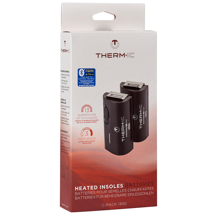 Therm-ic Set Heat Flat + C-Pack 1300 B Boot Heaters