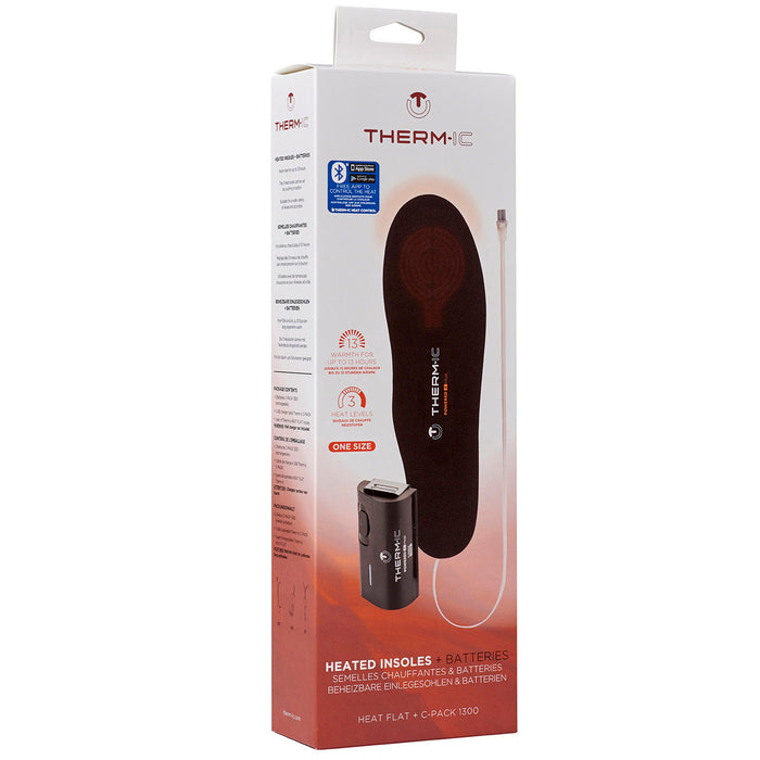 Therm-ic Set Heat Flat + C-Pack 1300 B Boot Heaters