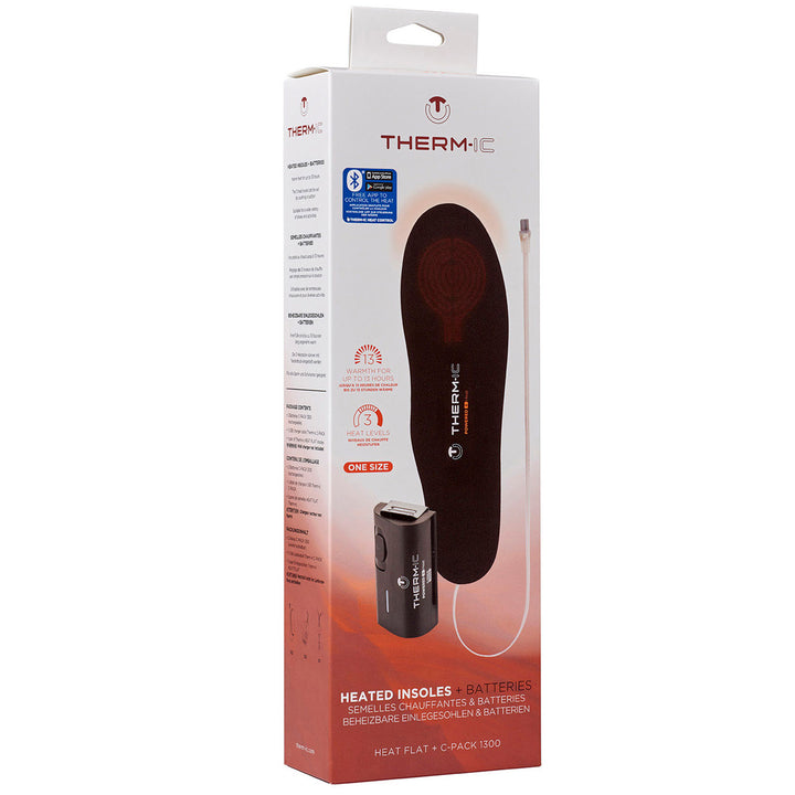 Therm-ic Set Heat Flat + C-Pack 1300 B Boot Heaters