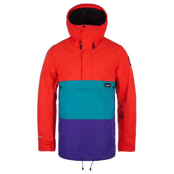 Planks Happy Days Anorak - Men's Hot Red