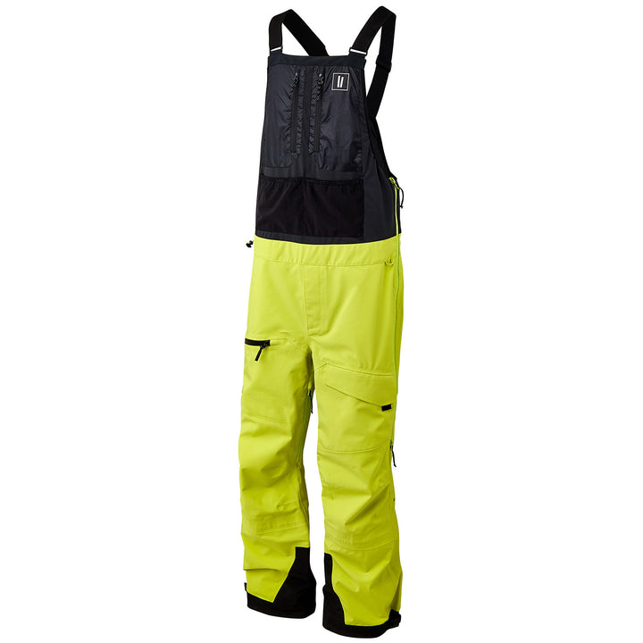 Planks Charger 3L Shell Bibs - Men's Fluoro Lime