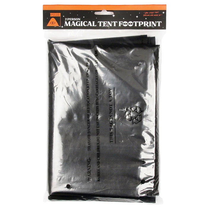 Poler 2 Man Magical Tent Footprint Black
