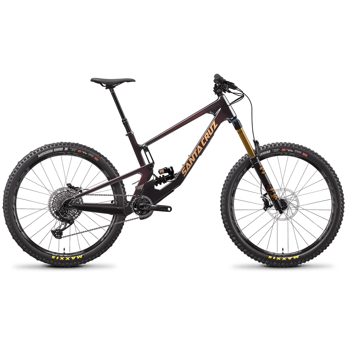 Santa Cruz Bicycles Nomad CC X01 Coil Complete Mountain Bike 2021 Oxblood