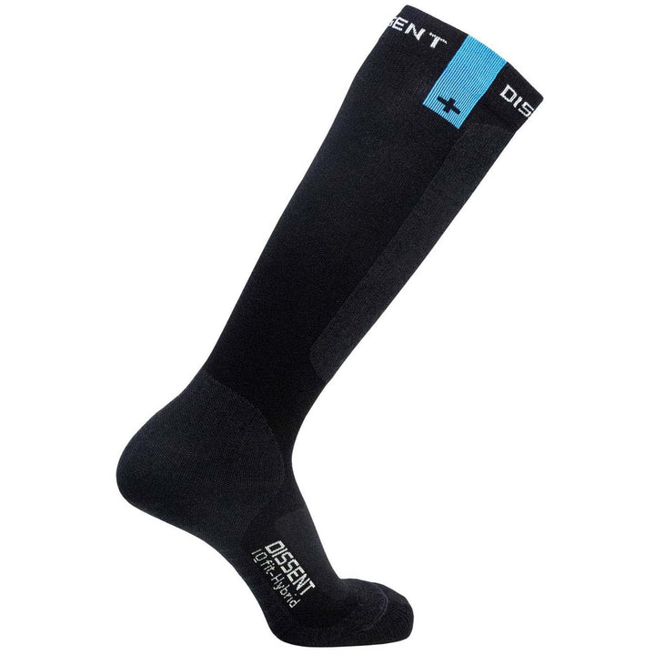 Dissent IQ Fit Hybrid Thin Socks Black/Grey
