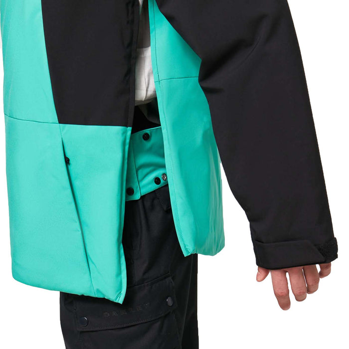 Oakley TNP Insulated Anorak - Men's Blackout/Light Emerald