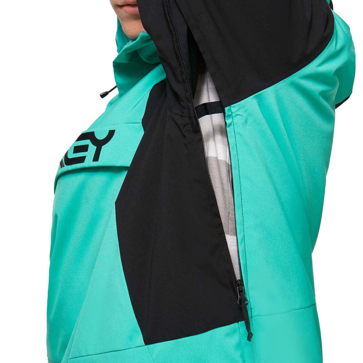 Oakley TNP Insulated Anorak - Men's Blackout/Light Emerald