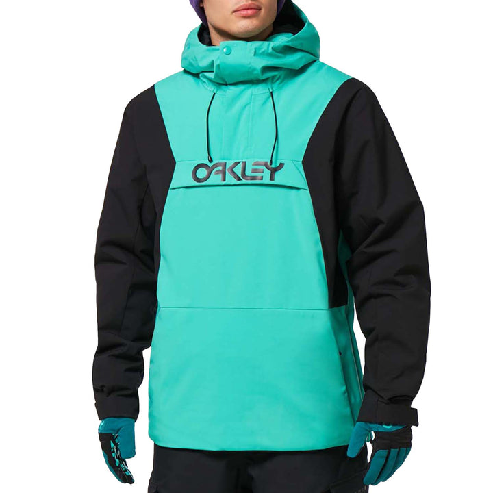 Oakley TNP Insulated Anorak - Men's Blackout/Light Emerald