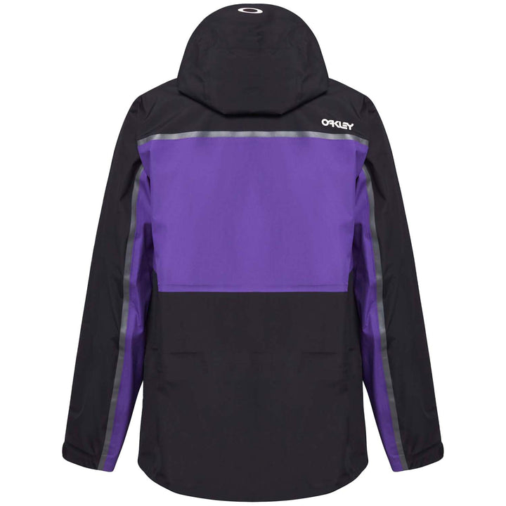 Oakley Evocative Shell Jacket - Men's Blackout/Deep Violet